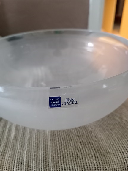 Iittala lasikulho kirkas