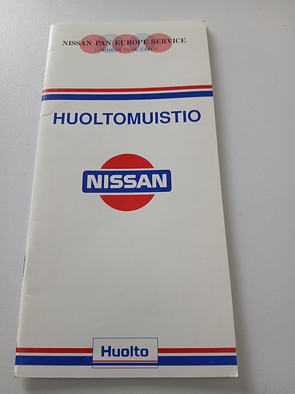 Nissan huoltokirja