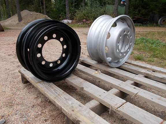 Trukin vanne 15", musta