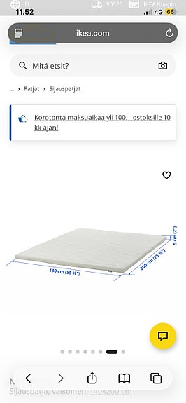 OSTETAAN SIJAUSPATJA