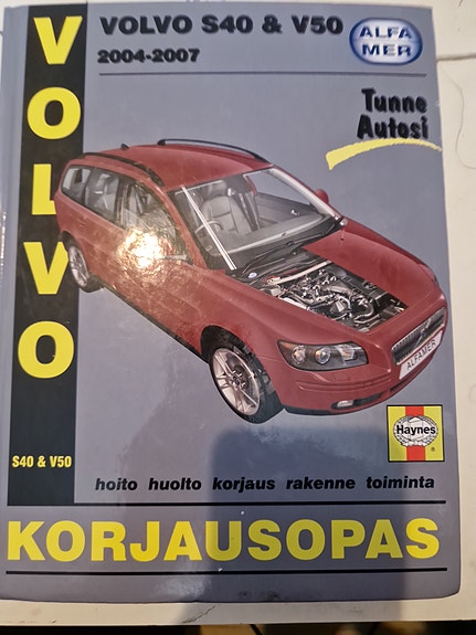 Volvo S40 V50 2004-2007 korjausopas