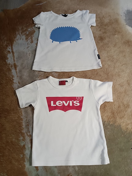 Marimekko+Levis t-paidat n. 110cm