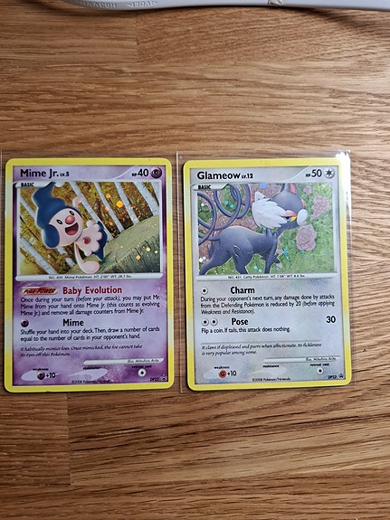 Diamond & Pearl Black Star Promos Pokemon kortit