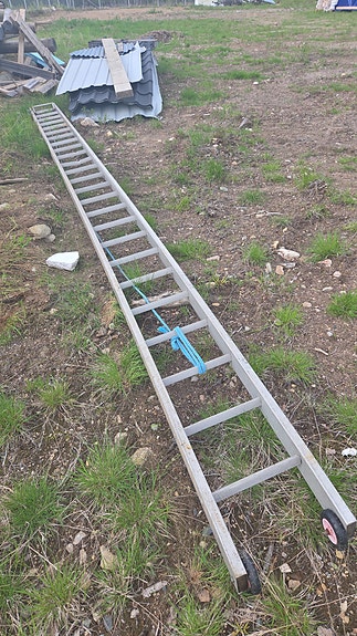 Alumiini tikkaat 6m