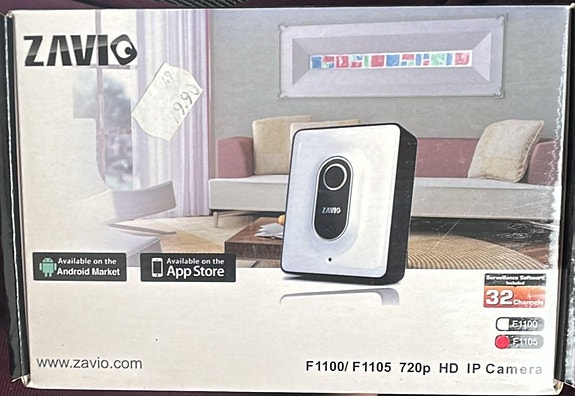 Lukko F1100/F1105 720p HD IP -valvontakamera