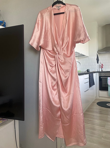 H&M iltapuku M vaaleanpunainen