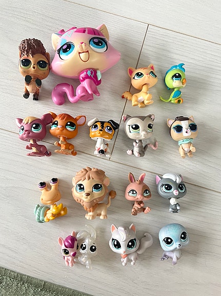 Littlest Pet Shop LPS lelufiguurit