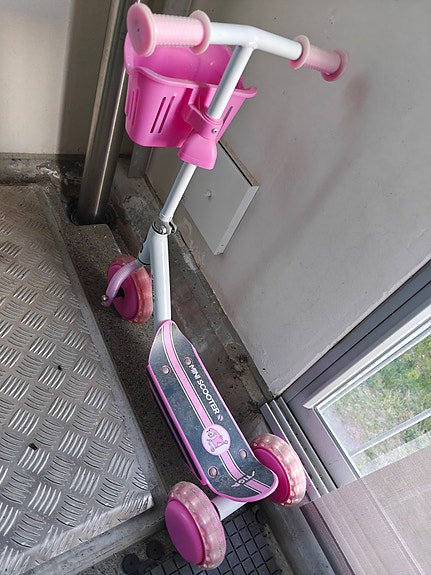 Stiga mini scooter potkulauta , pinkki