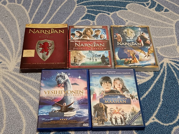 Narnian Tarinat Trilogia + Muuta DVD