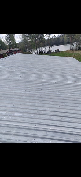 200m² kattopeltiä
