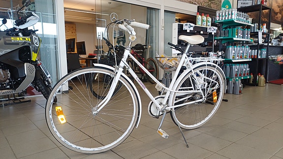 Crescent White Lady kaupunkipyörä 28" M naisten