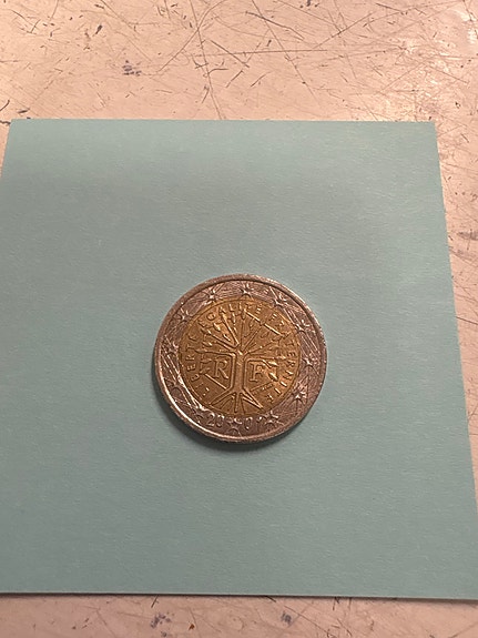 2001 vuoden 2€ kolikko