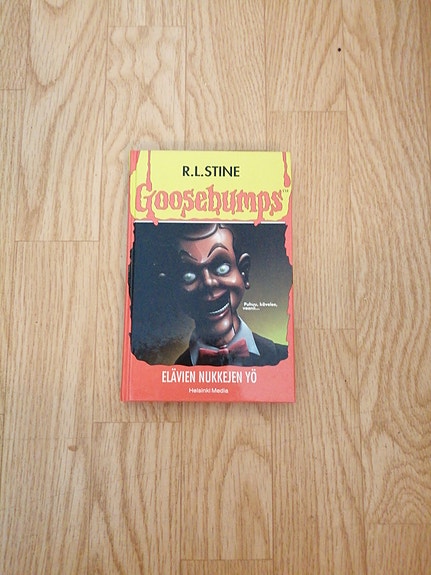 Kirja Goosebumps: Elävien nukkejen yö