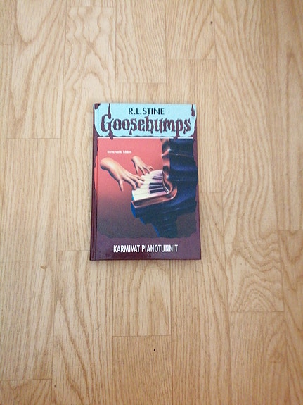 Kirja Goosebumps: Karmivat pianotunnit