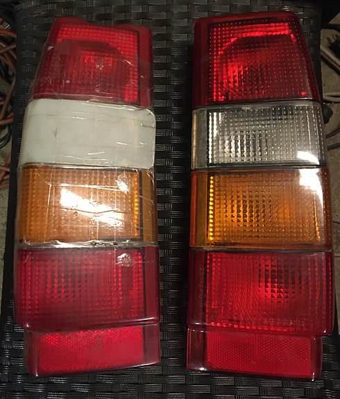 Volvo 740 farmarin takavalot (hyvä ja halpa)