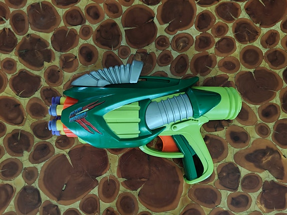 Buzz Bee Ruff Stuff Air Blasters Tek Six -vaahtomuovipyssy