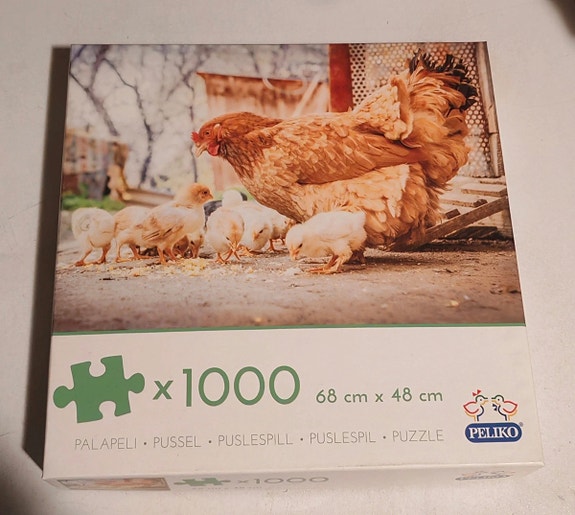 Peliko-palapeli 1000 palaa