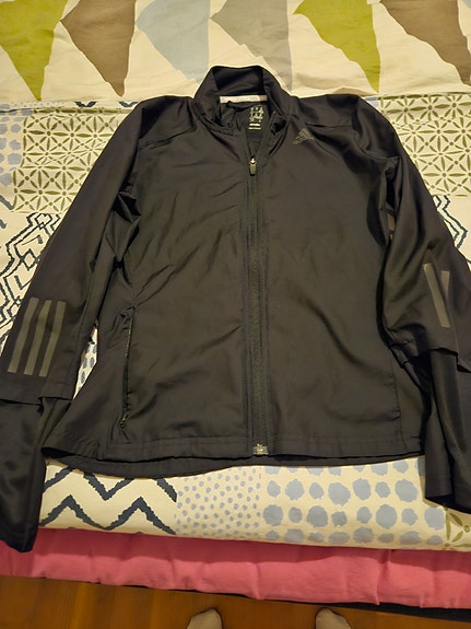 Adidas Climalite juoksutakki XS musta naisten