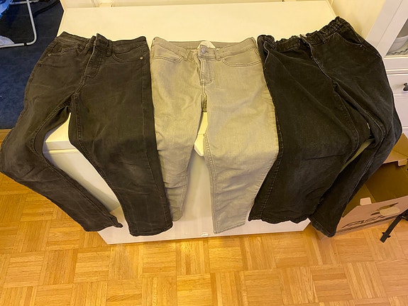 3xfarkut koot 152-160 unisex