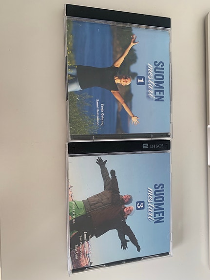 Suomen Mestari 1 ja 3 CD-levyt suomen kielen opiskeluun