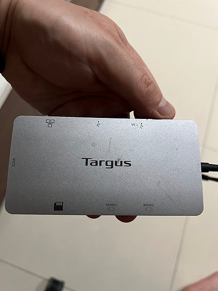 Telakointiasema Targus USB-C Dual HDMI 4K Docking Station
