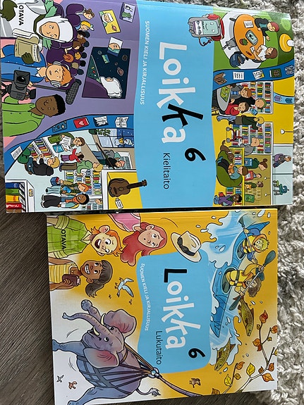 Loikka 6 äidinkielen oppikirjat