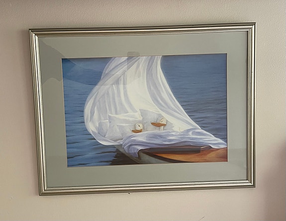 Aku Ankka taulu painotyö