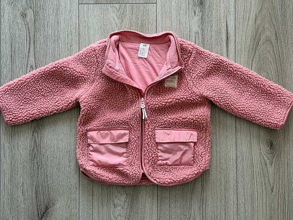 H&M liivi + fleece 86