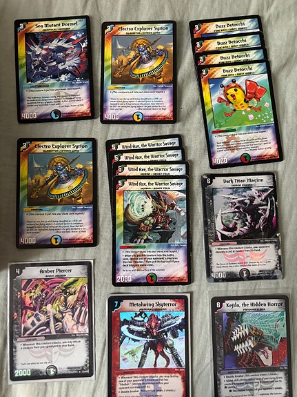 Duel Masters setti – iso erä kortteja