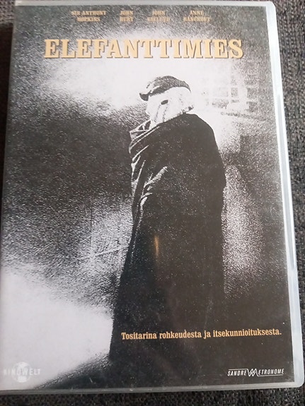The Elephant Man DVD-elokuva Elefanttimies