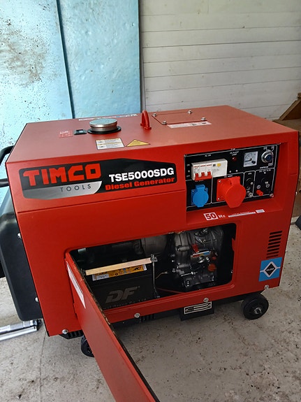 Aggregaatti Timco TSE5000SDG 230V/400V diesel