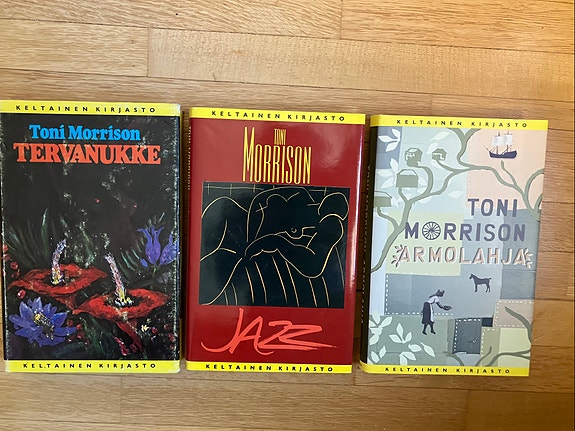 Toni Morrison kirjat: Tervanukke, Jazz, Armolahja