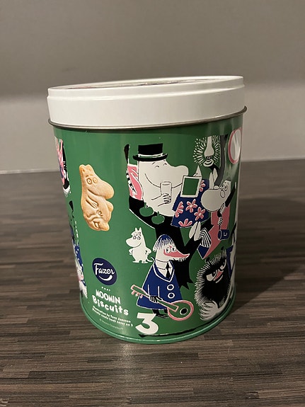 Fazer Moomin Biscuits purkki