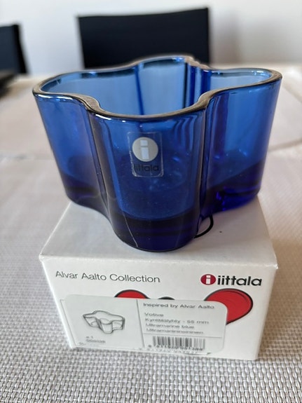 Iittala, Alvar Aalto collection votive, ultramariininsininen