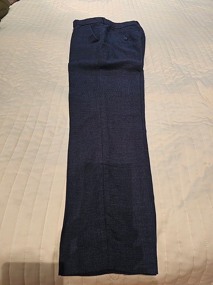 H&M poikien pellavapuvun housut, koko 152