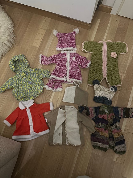Baby Born nuken vaatteet (itsetehdyt)