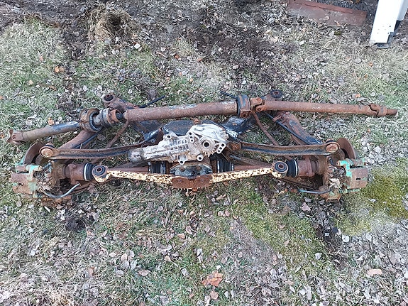 Mitsubishi Galant 4x4 voimansiirtoa