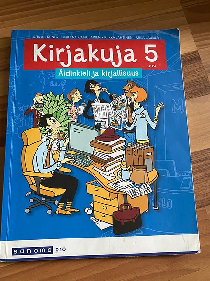 Kirjakuja 5 äidinkieli ja kirjallisuus oppikirja