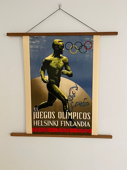 Paavo Nurmi olympia juliste