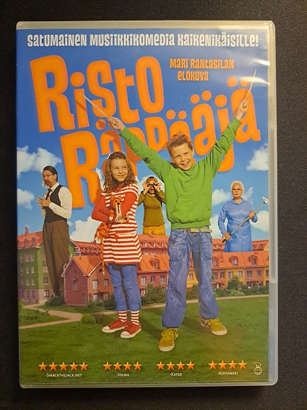 Risto Räppääjä DVD