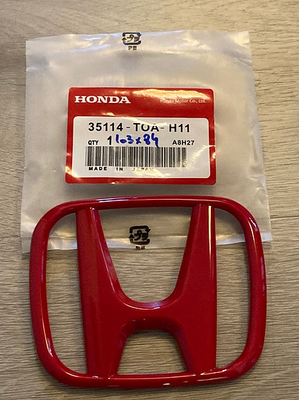 Honda Type R embleemi 103x84mm
