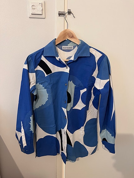 Marimekko Unikko kauluspaita