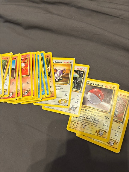 Pokemon kortit myydään/ostetaan/vaihdetaan base set, jungle, fossil