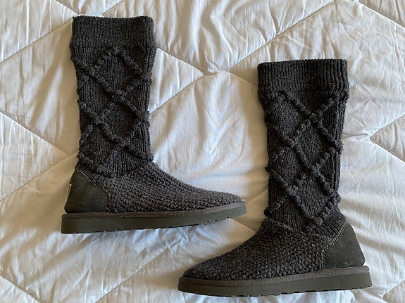 UGG Classic Argyle Knit boots, 38
