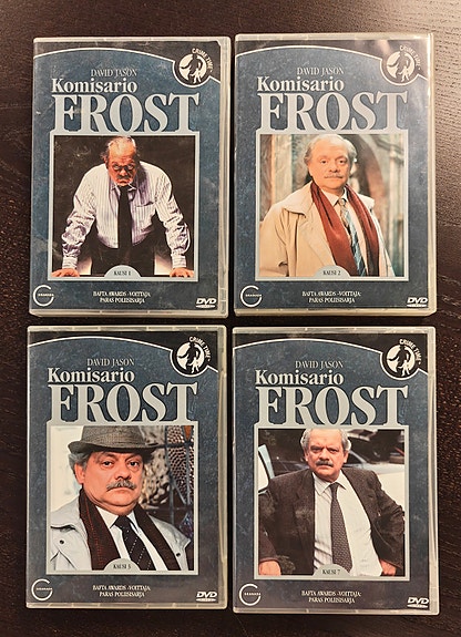 Komisario Frost elokuvien kaudet 1, 2, 3 ja 7