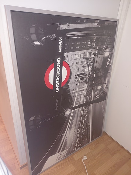 IKEA VILSHULT Lontoo Underground -taulu