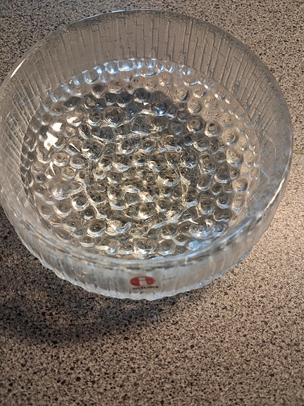 Iittala ultimathule jälkiruoka lasikulho