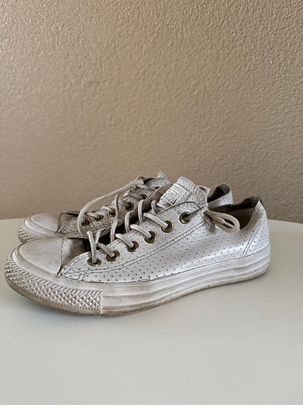 Nahkaiset Converse All Stars tennarit koko 39