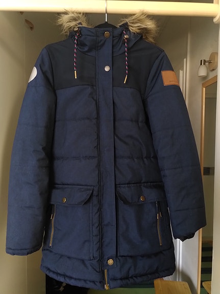 Boy-cot sininen talvitakki (XS-)S