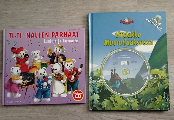 Muumi CD ja TITI nalle CD